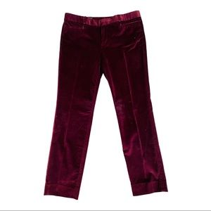 Banana Republic Sloan Pant. Wine red. Size 10R. New w/ tags.